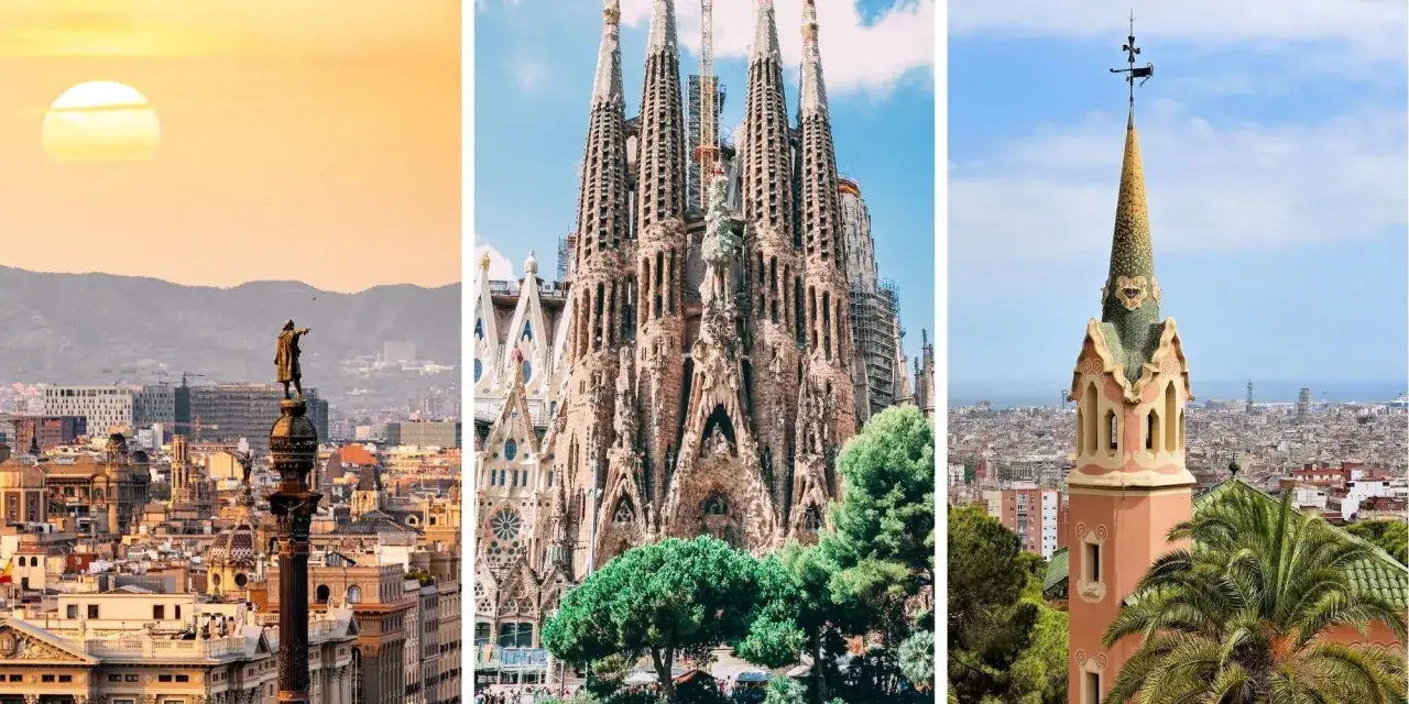 Kolumna Kolumba, Sagrada Familia i wieża w Parku Güell – to miejsca, które musisz zobaczyć w Barcelonie.