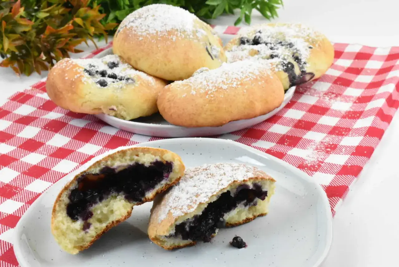 jagodzianki bez drożdży