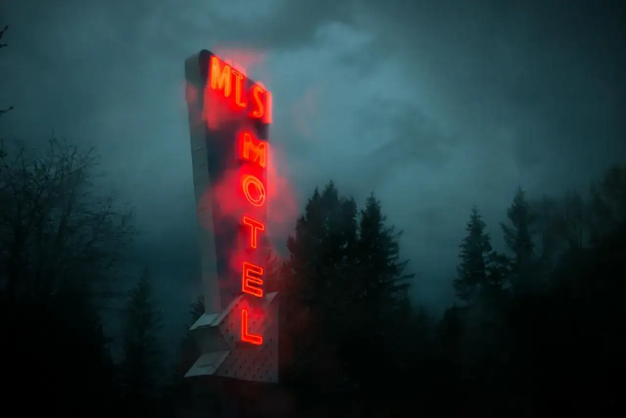 Neonowy szyld 