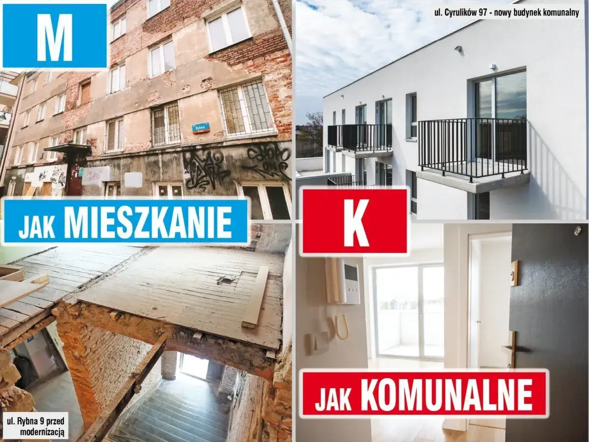 Porównanie mieszkań komunalnych: stare, zniszczone i nowe, nowoczesne. Dowiedz się, ile metrów przysługuje na jedną osobę w mieszkaniu komunalnym.