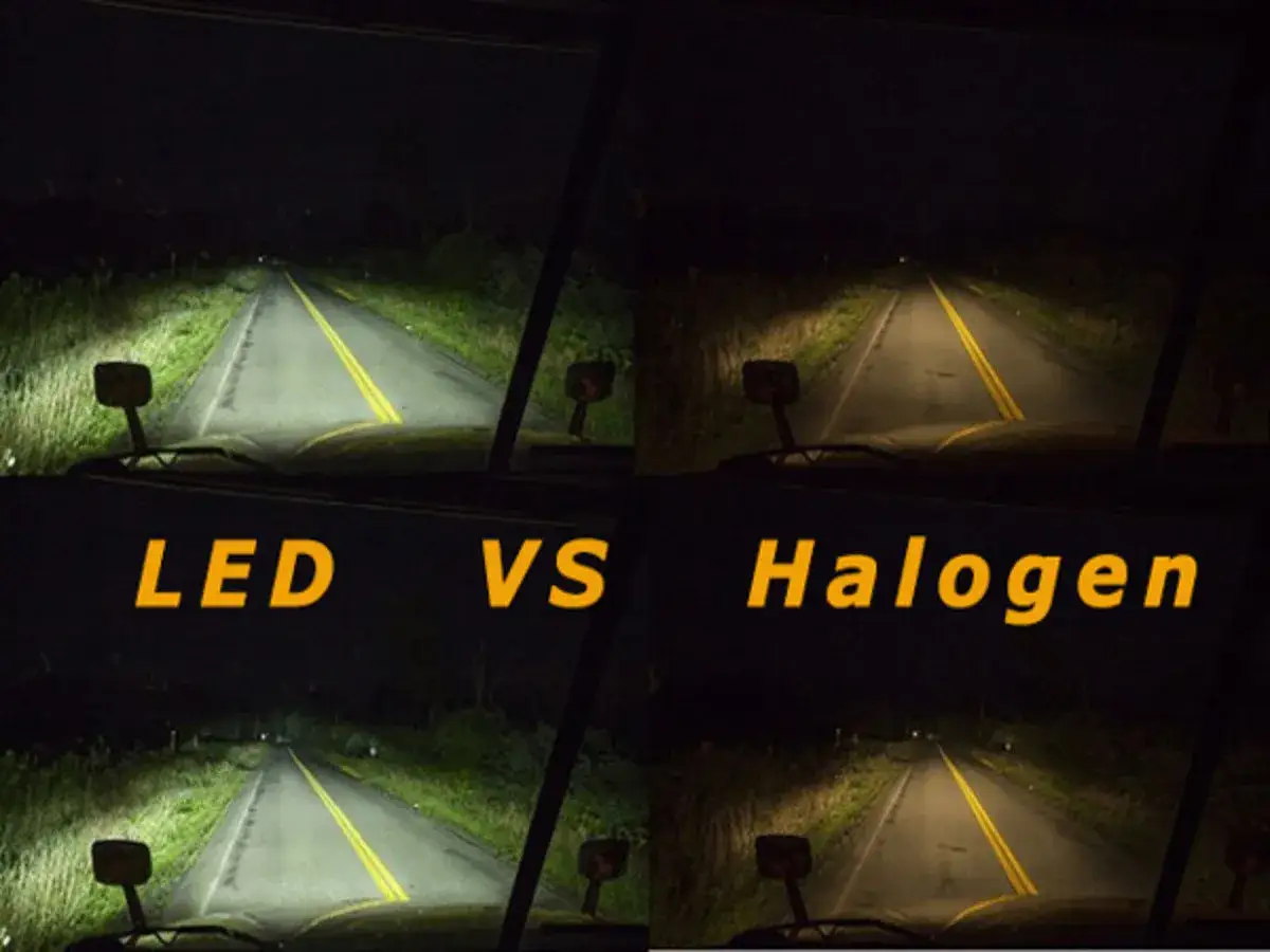 porównanie zużycia energii LED vs halogen