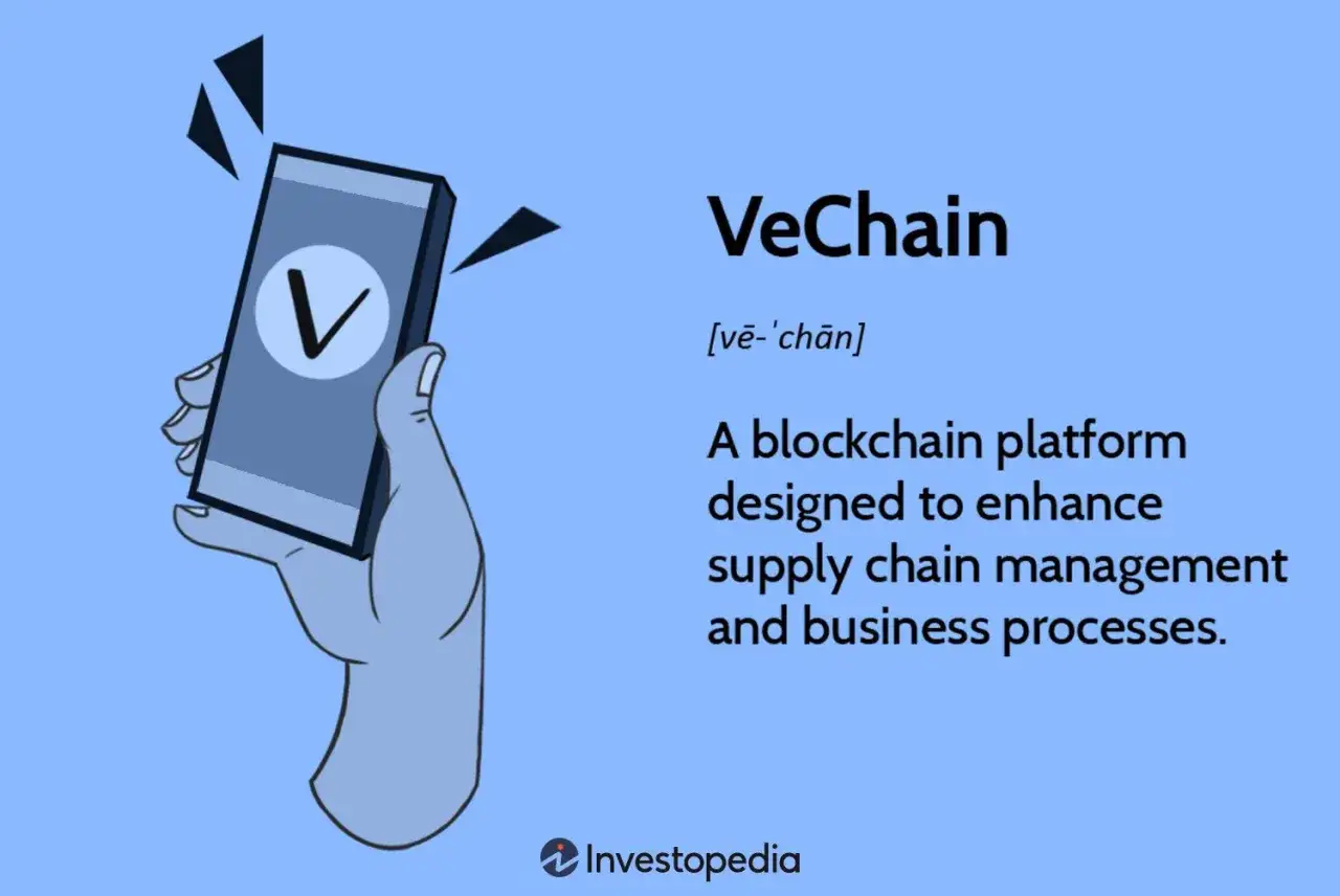 VeChain: Eine Blockchain-Plattform zur Optimierung von Lieferketten und Geschäftsprozessen.