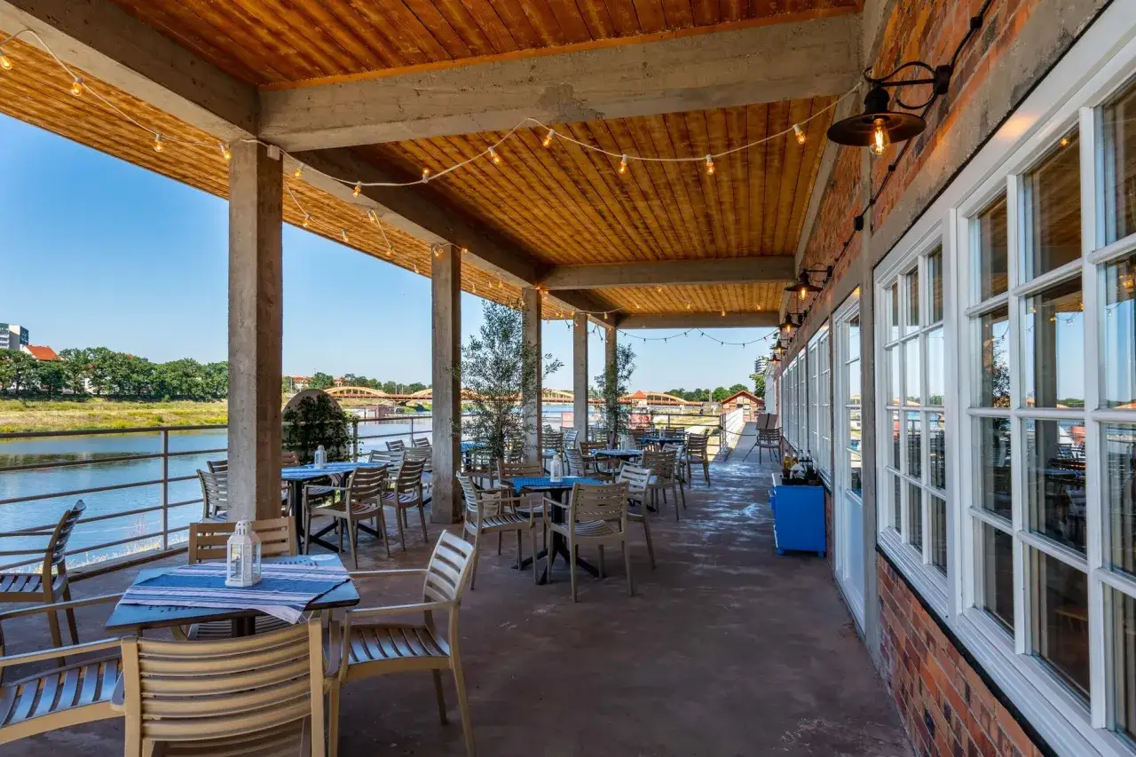 Wrocław restauracja z widokiem na Odrę