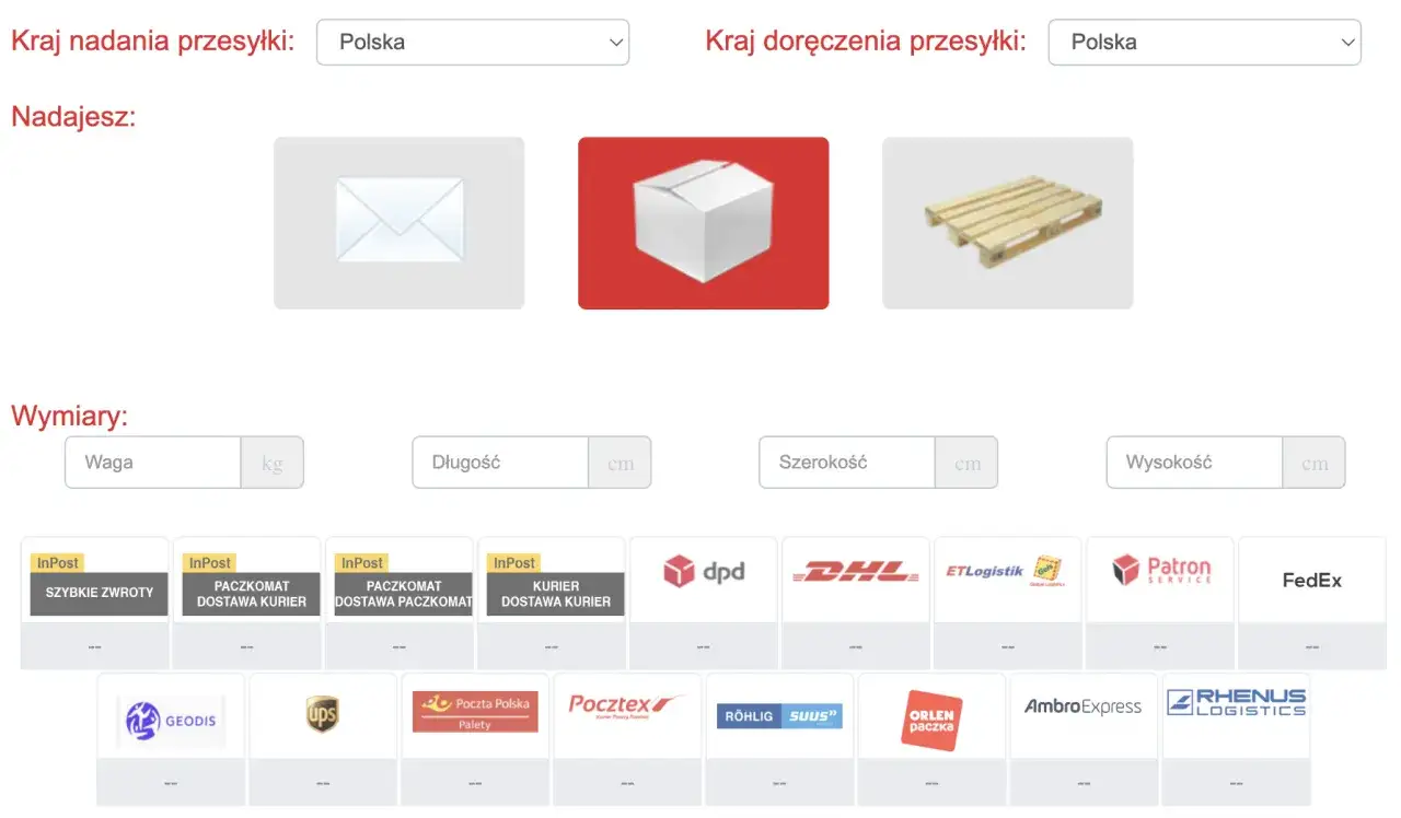 DPD zam&oacute;wienie kuriera online, por&oacute;wnanie platform kurierskich