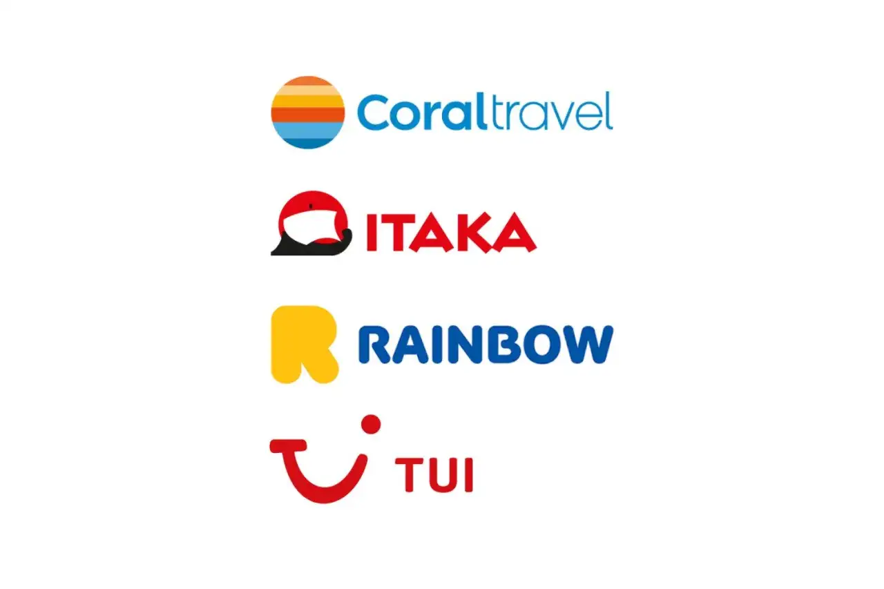 logo biura podróży Itaka TUI Rainbow Coral Travel