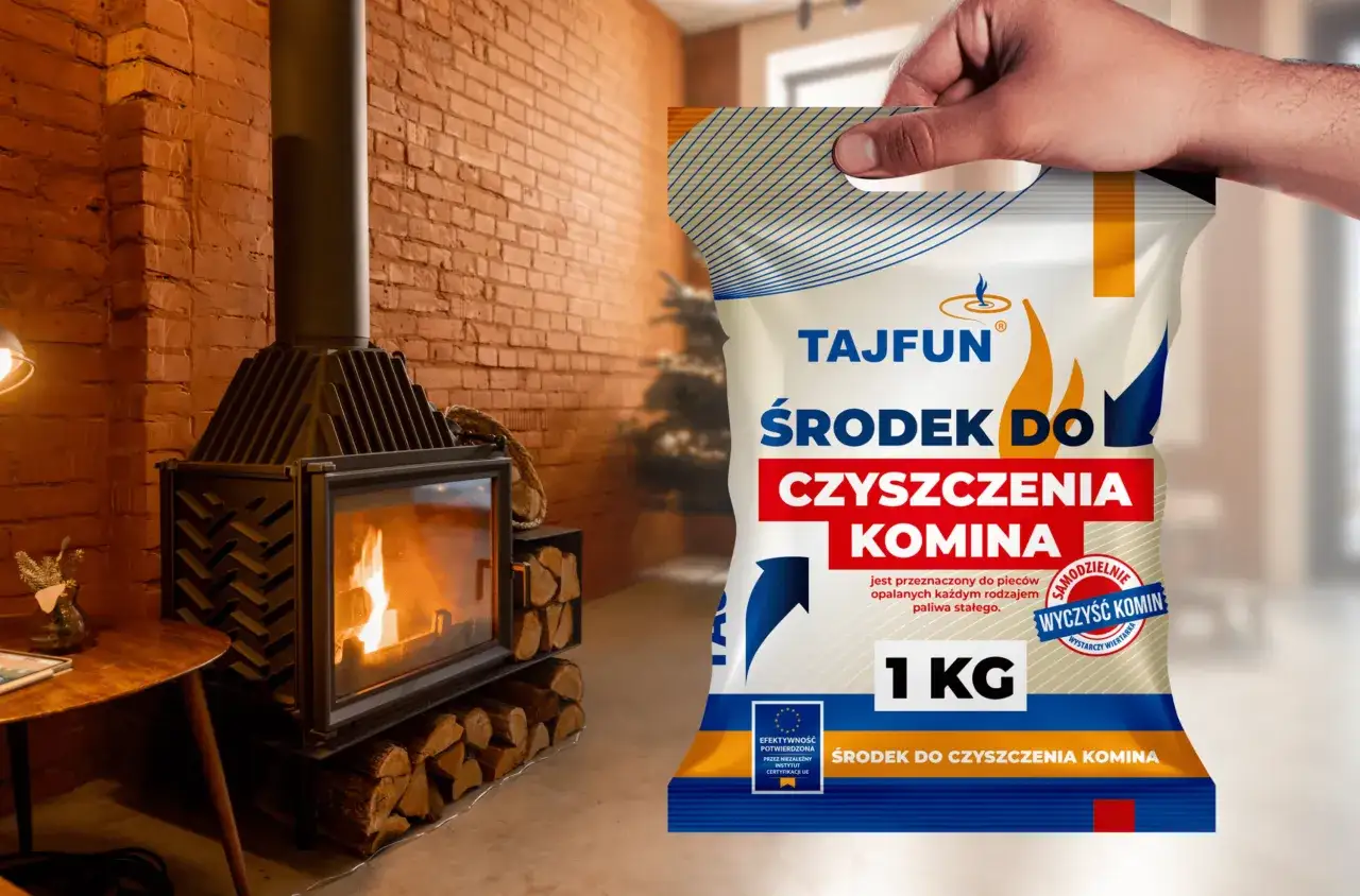 Chcesz wiedzieć, jak wyczyścić komin domowym sposobem? Ten środek Tajfun ułatwi Ci zadanie. Wystarczy wiertarka!