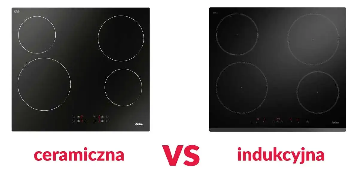 Płyta ceramiczna vs indukcyjna por&oacute;wnanie efektywności