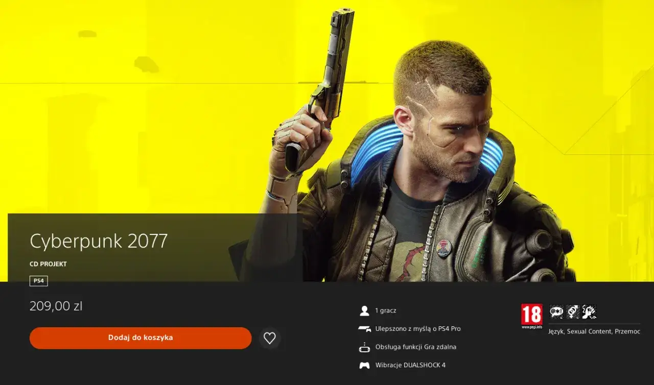 Cyberpunk 2077 problemy z językiem