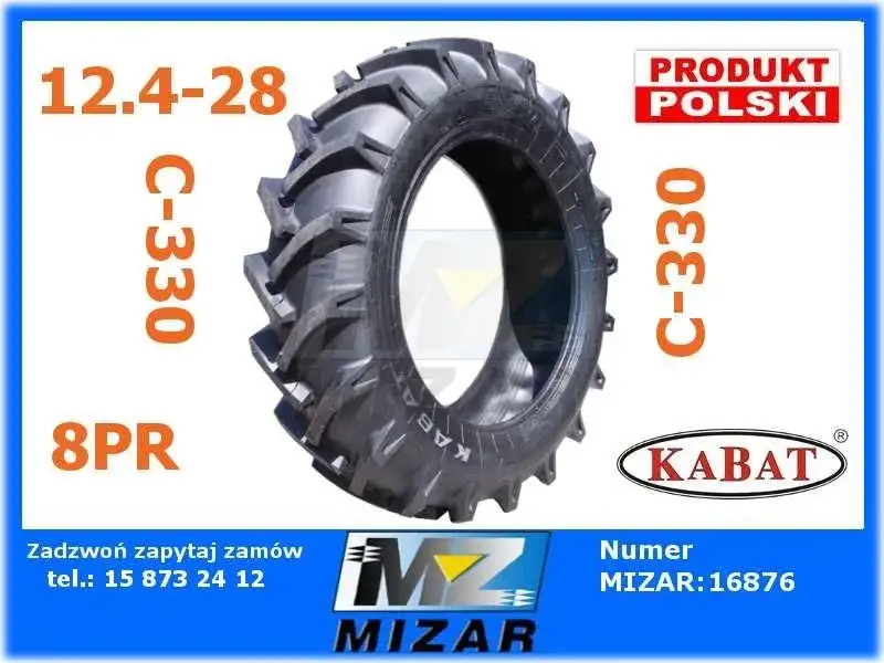 Ursus C-330 tylne koło opona