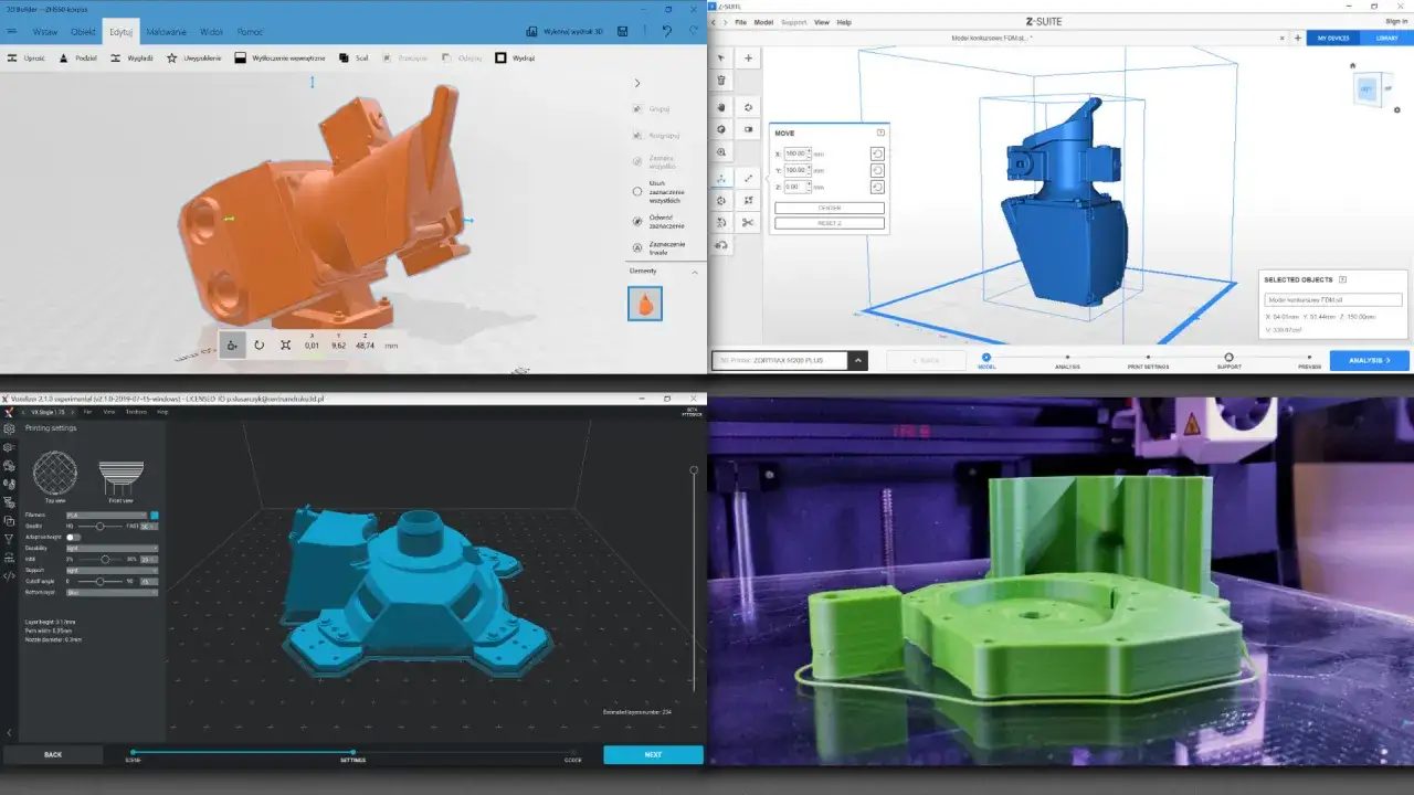 modelowanie 3D vs skanowanie 3D