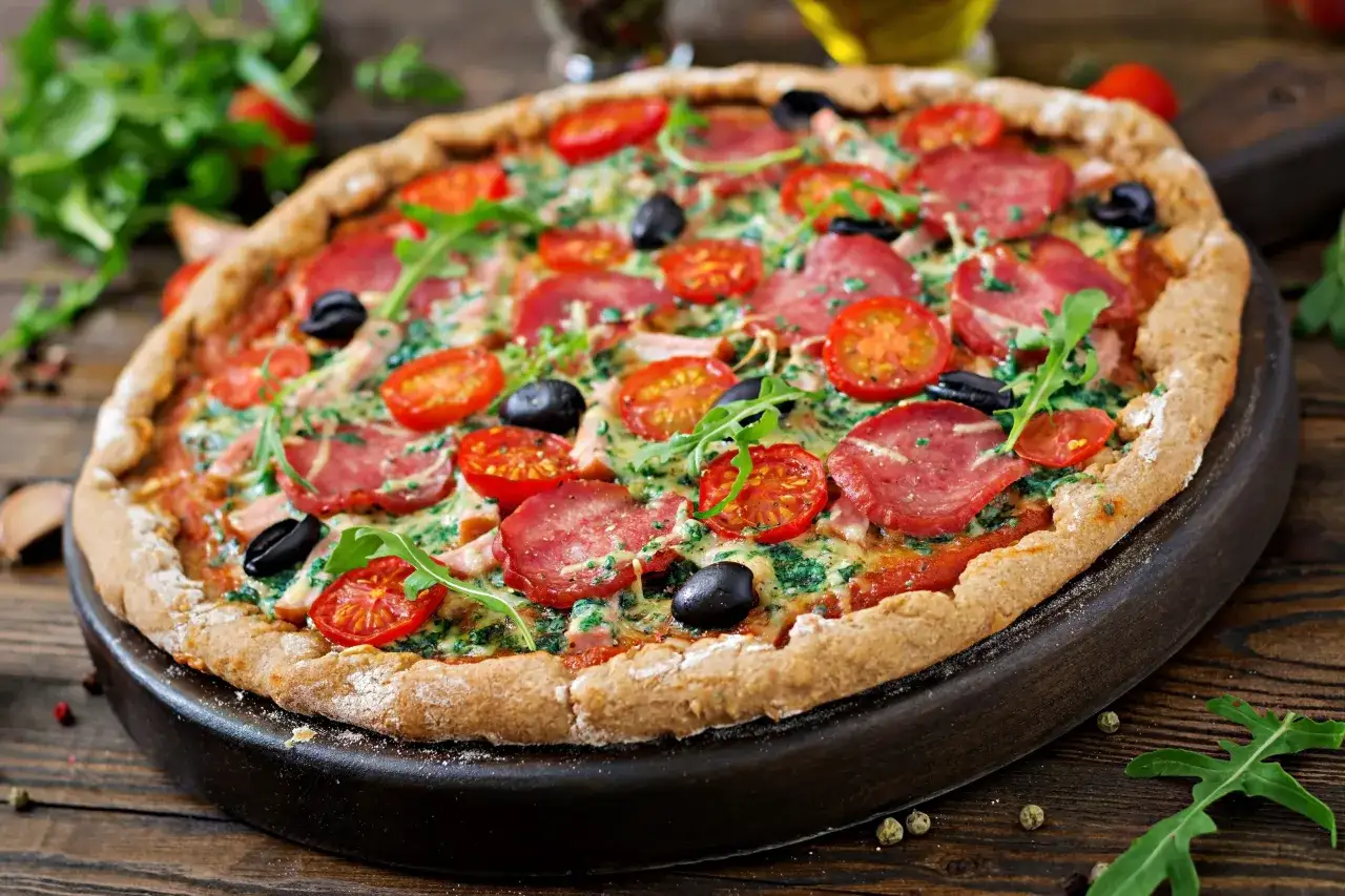 Zdrowa pizza niskokaloryczna