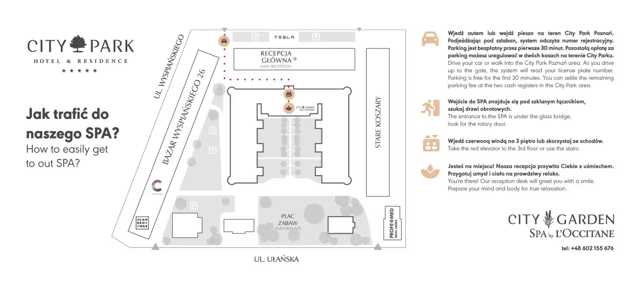 Mapa day spa w Wielkopolsce