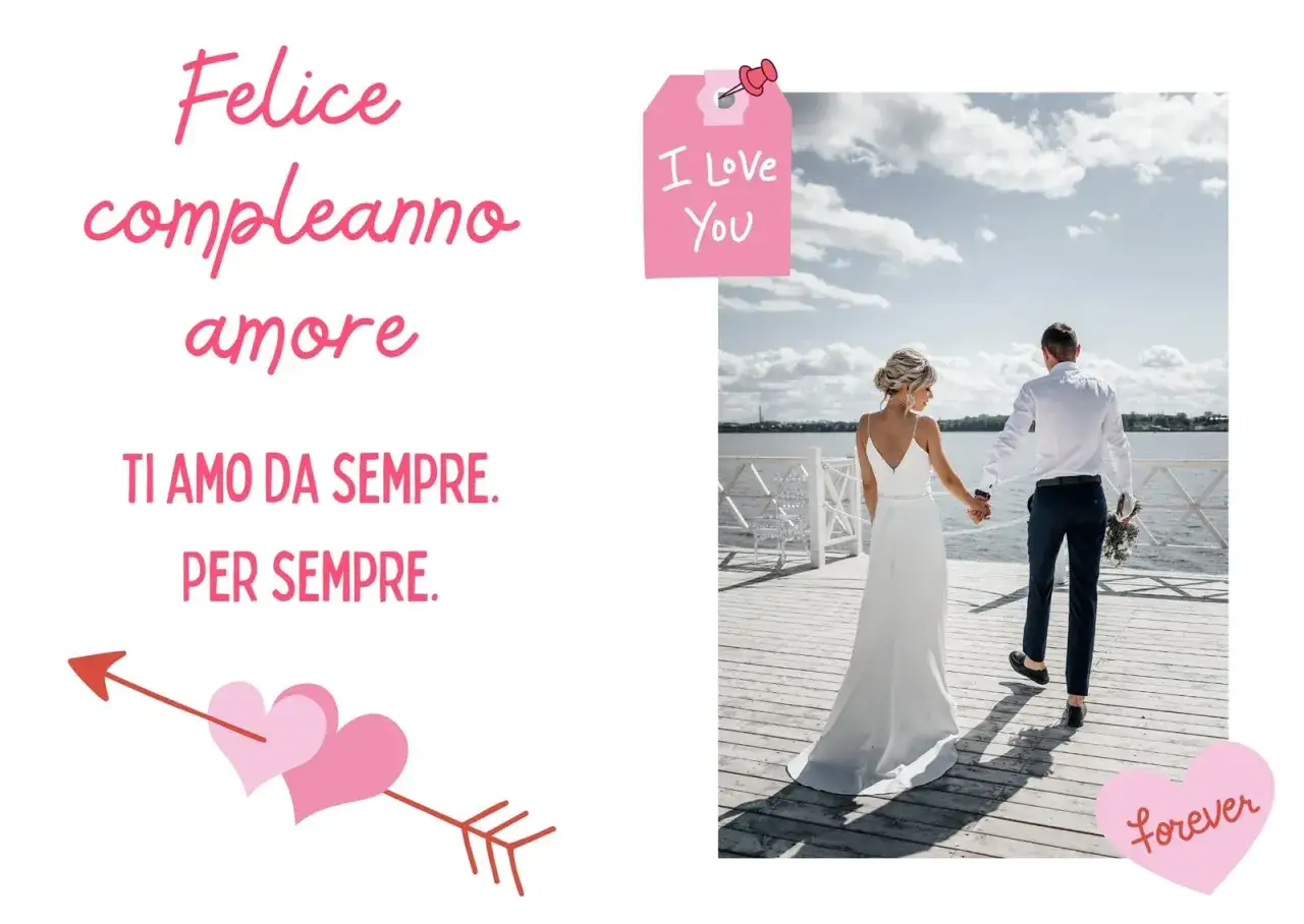 Auguri amore! Una dichiarazione d'amore in inglese 