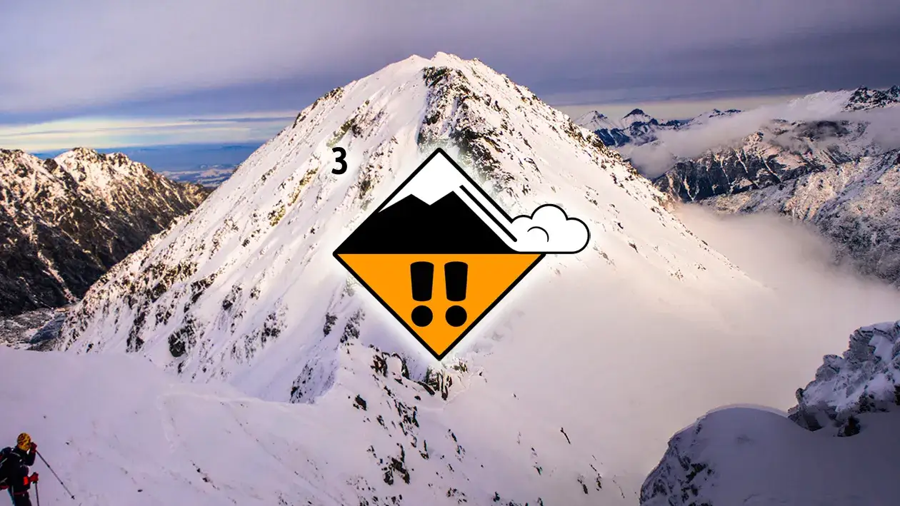 Zagrożenie lawinowe Tatry zima