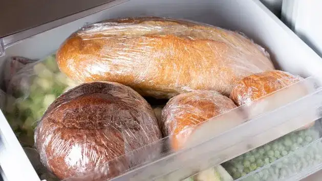 chleb pokrojony do mrożenia w woreczkach
