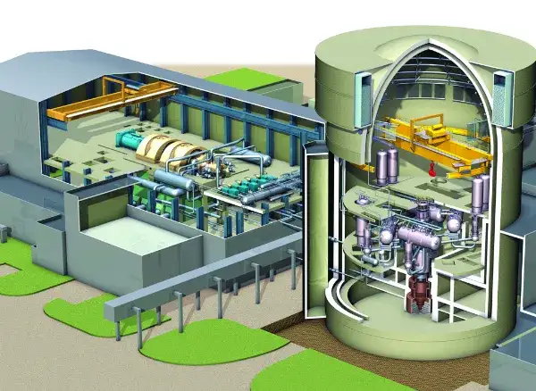 reaktor WWER-1000 schemat budowa kopuła bezpieczeństwa