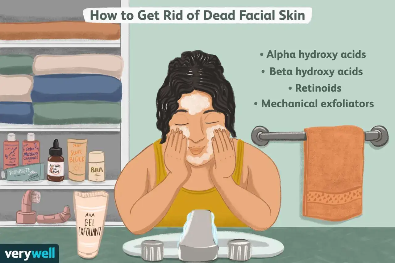 Apprenez comment exfolier sa peau avec des acides, des rétinoïdes ou des exfoliants mécaniques. Une routine de soins du visage illustrée.