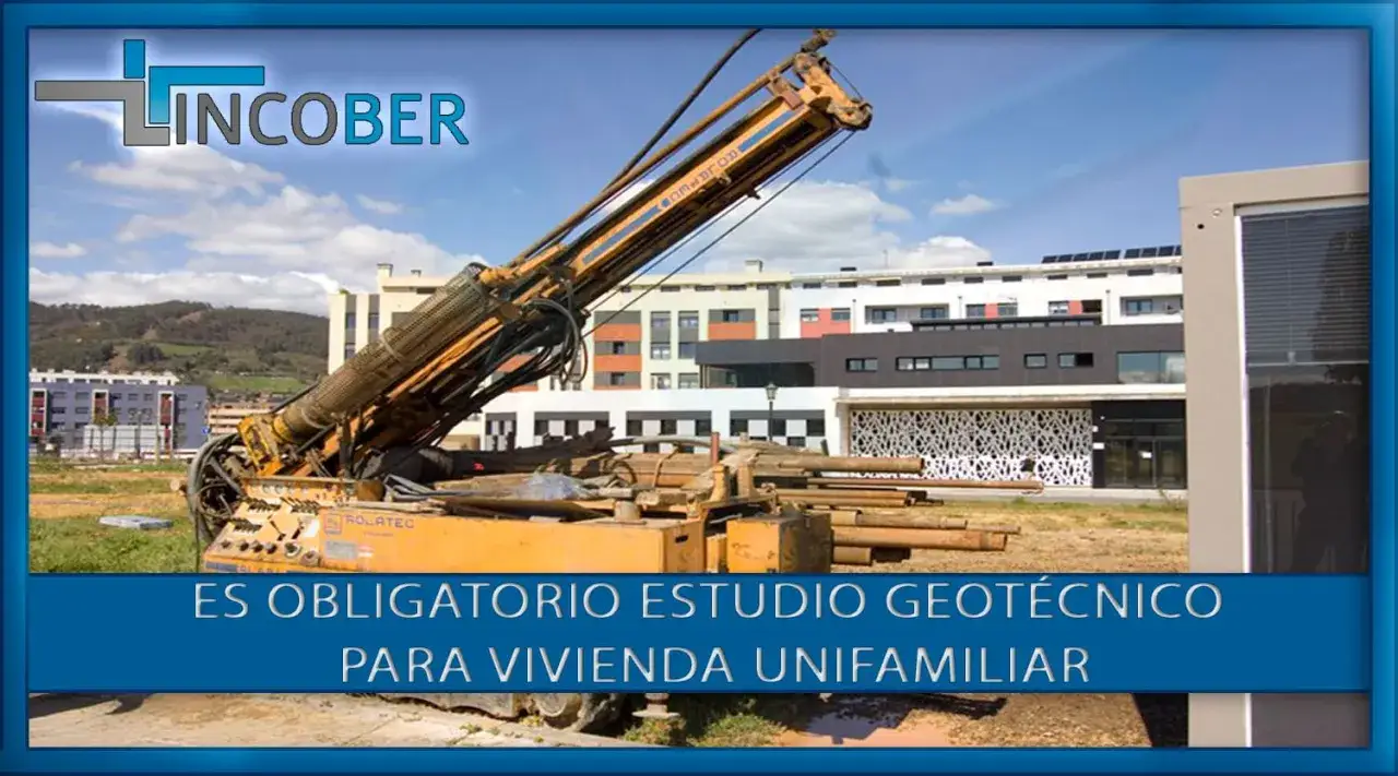 Perforadora para estudio geotécnico, esencial para la cimentación segura de viviendas unifamiliares.