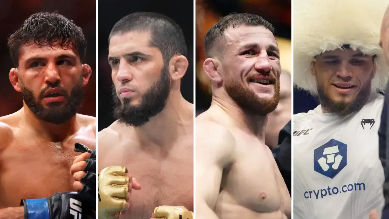 Fyra UFC-fighters, inklusive Islam Makhachev, f&ouml;rbereder sig f&ouml;r UFC 311.