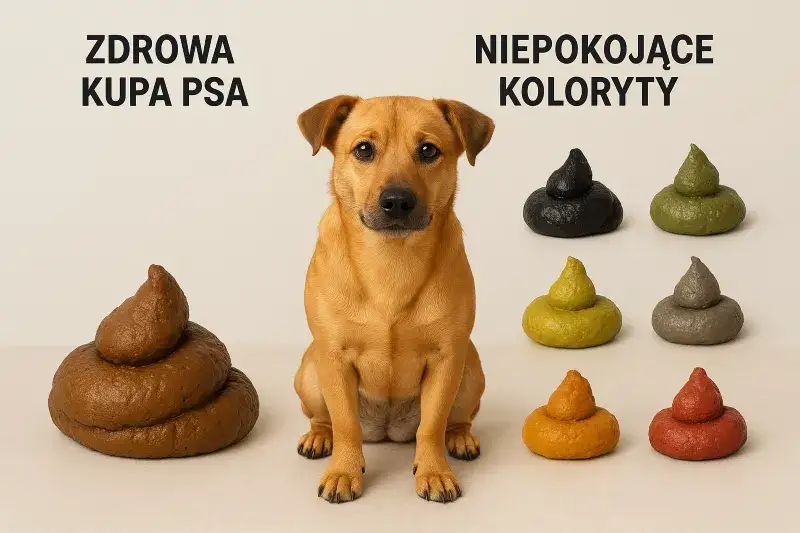 Wykres oceny kupy psa konsystencja kolor