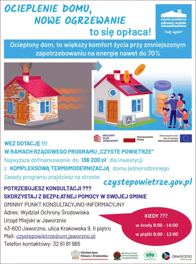 Zdjęcie Jak projekt czyste powietrze może zmienić Twoje życie i dom