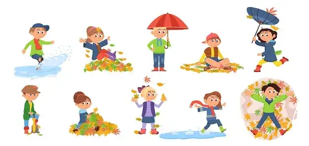 kresk&oacute;wkowy parasol, dzieci bawiące się parasolem