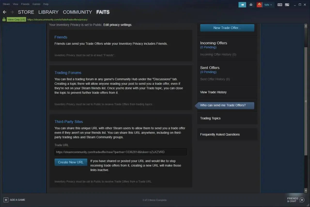 Gdzie znajdę trade link Steam? Na stronie ustawień prywatności handlu Steam, w sekcji 
