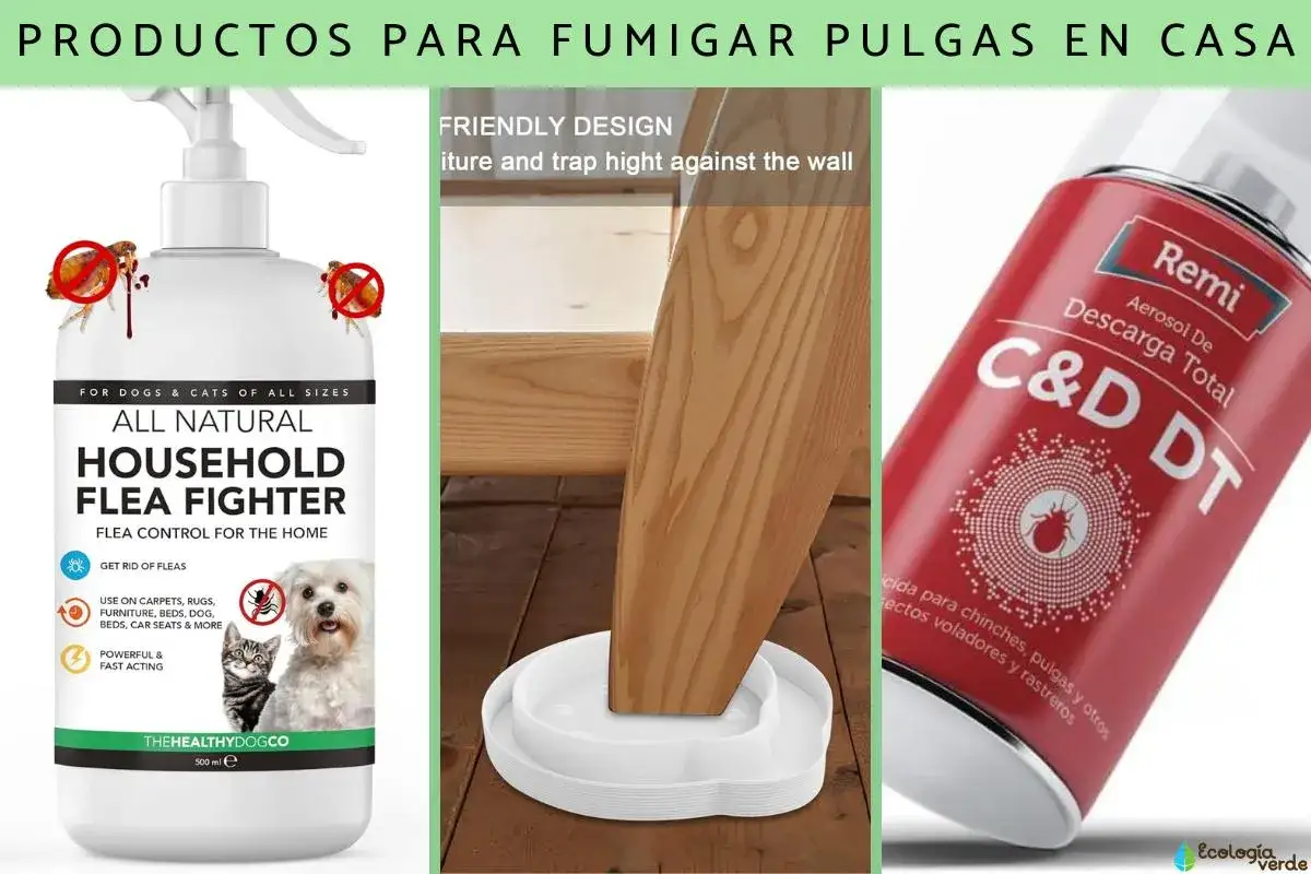 Productos para eliminar pulgas en casa: spray 