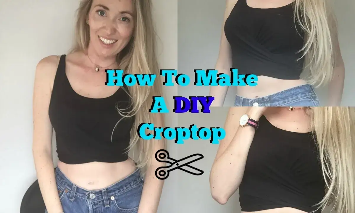 Crop top DIY bez szycia różne style