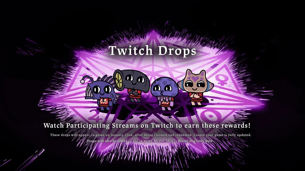 Ikona Twitch Drops włączone na kanale Twitch