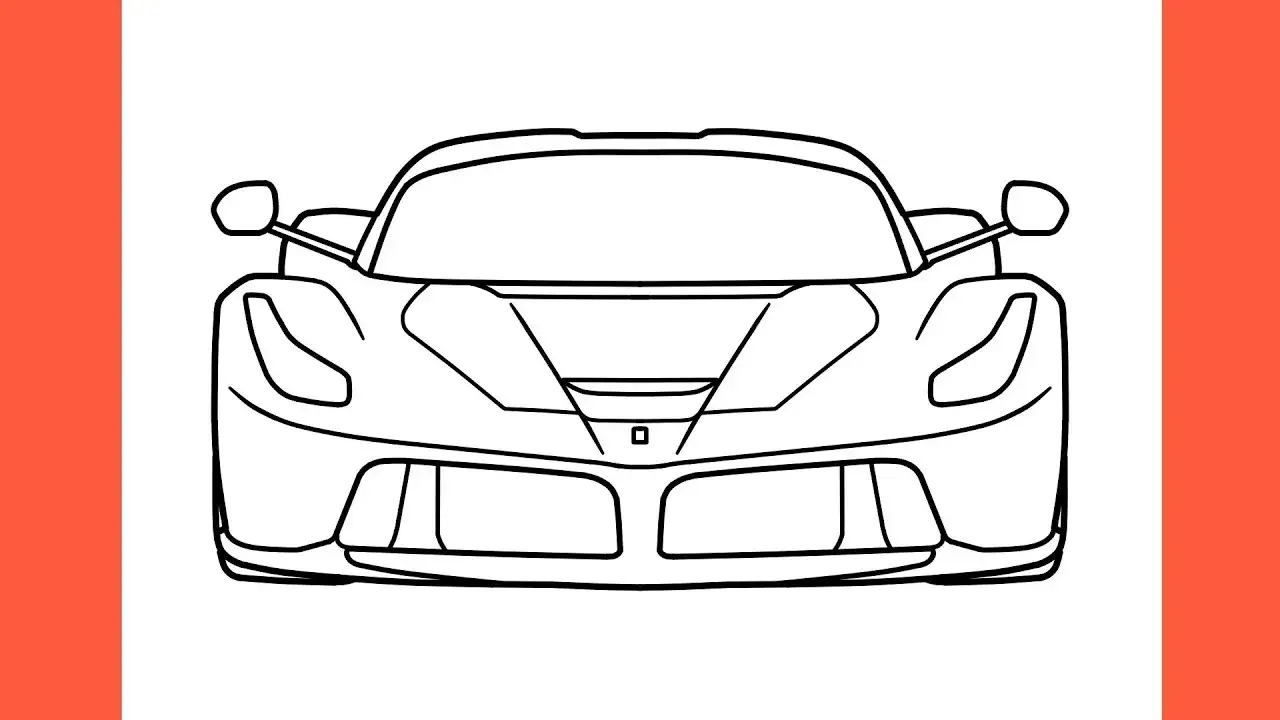 Jak narysować Ferrari LaFerrari