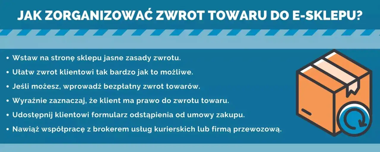 Jak zorganizować zwrot towaru do e-sklepu? Poradnik dla butosklep zwrot. Jasne zasady, formularze i współpraca z kurierem.
