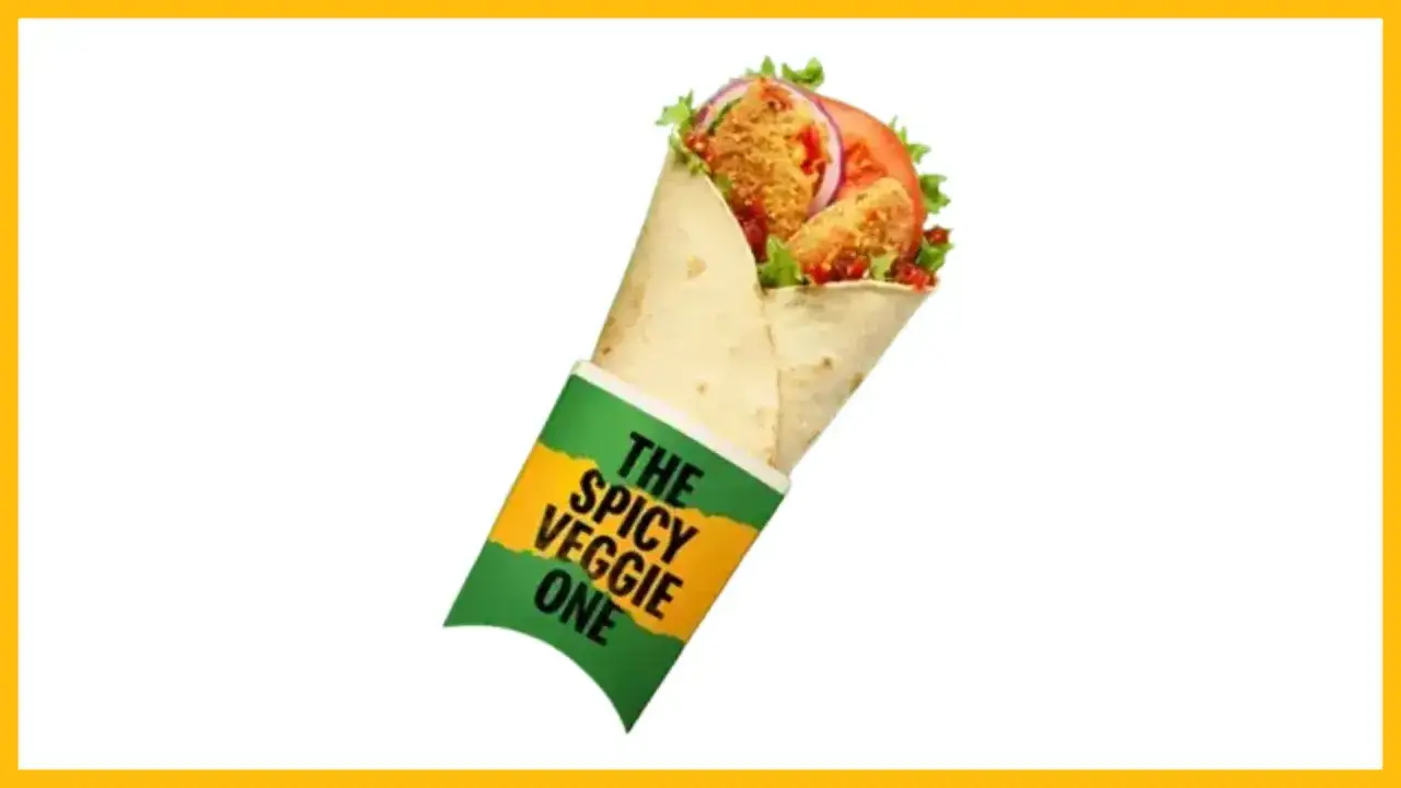 Pikantny wege wrap z McDonald's, idealny na szybki posiłek. Sprawdź wege wrap McDonald kcal!