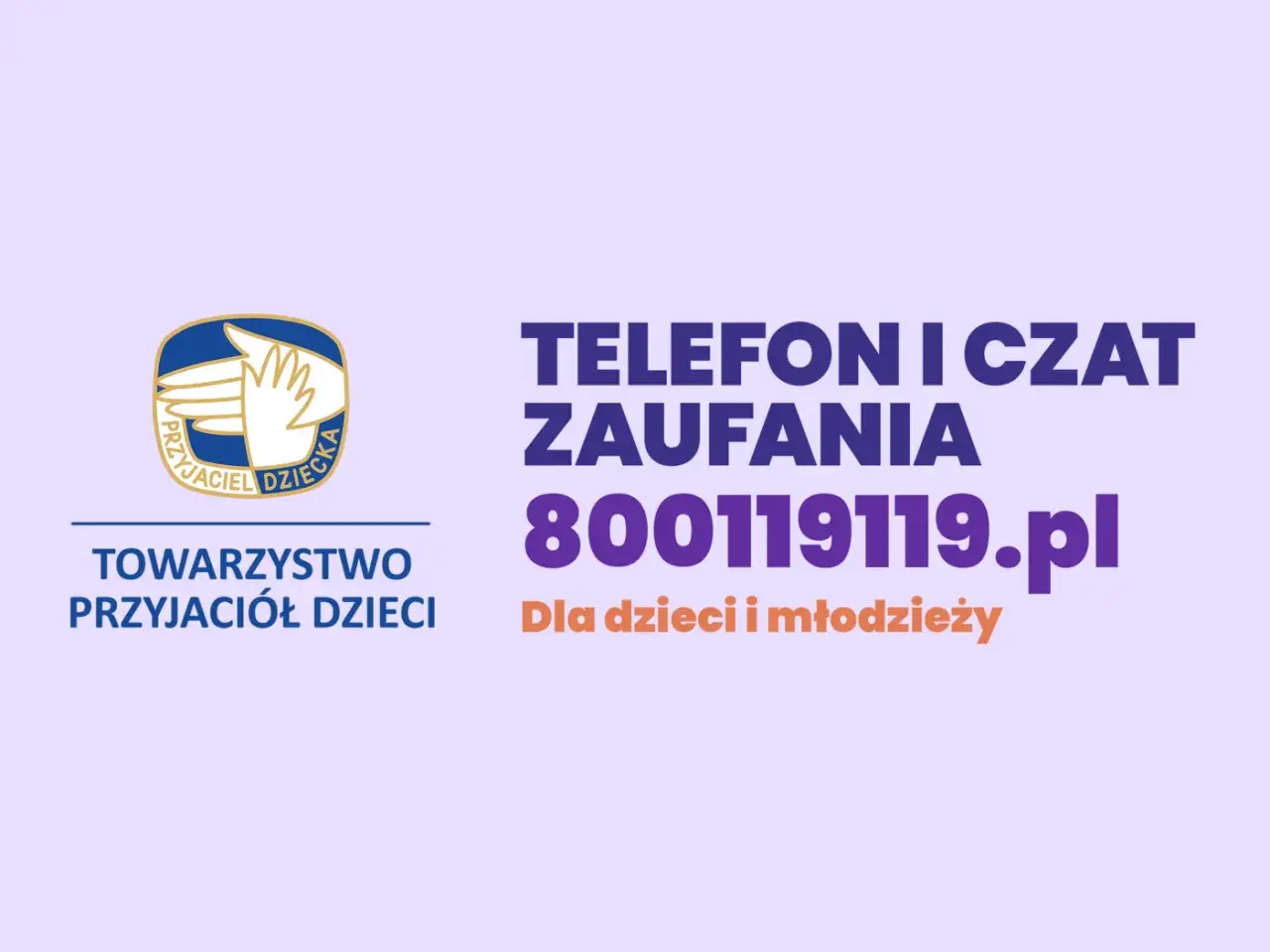 Telefon zaufania dla dzieci i młodzieży. Gdy potrzebujesz pomocy lub chcesz dowiedzieć się, jak przeprosić, zadzwoń lub napisz.