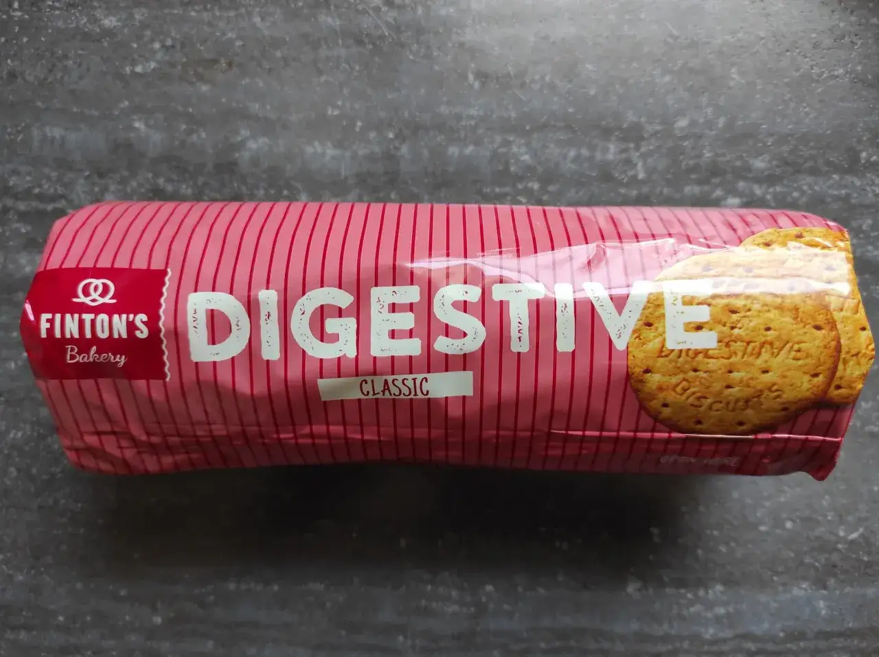 różne opakowania ciastek digestive
