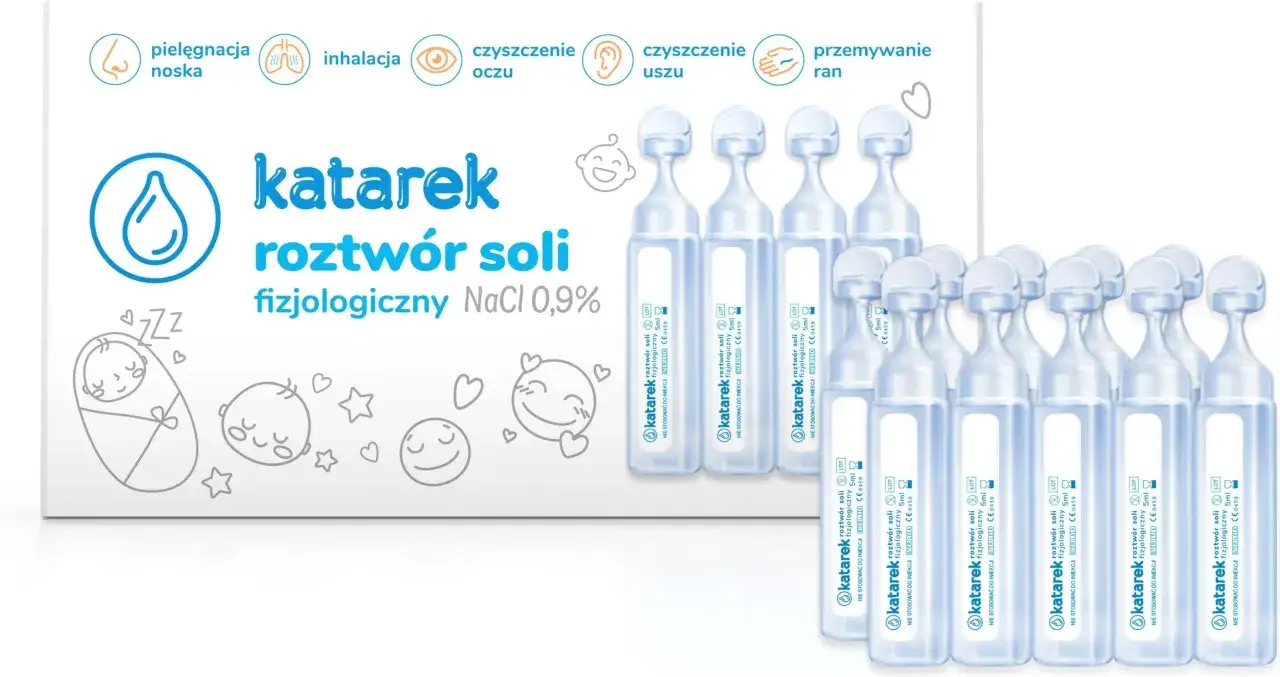 s&oacute;l fizjologiczna ampułki butelka