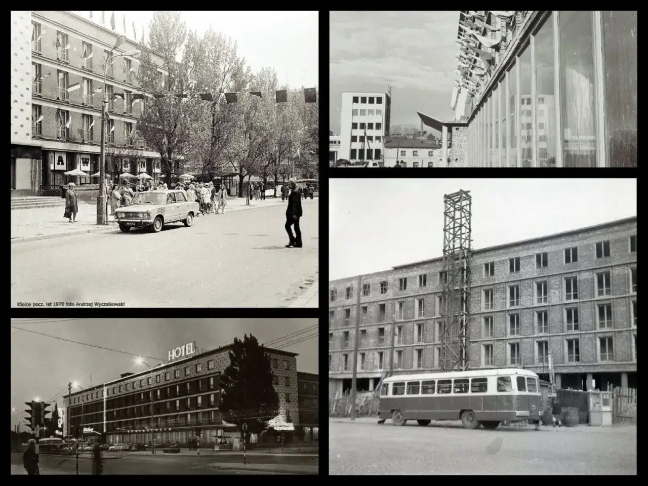 Hotel Marmur Kielce dawniej i dziś