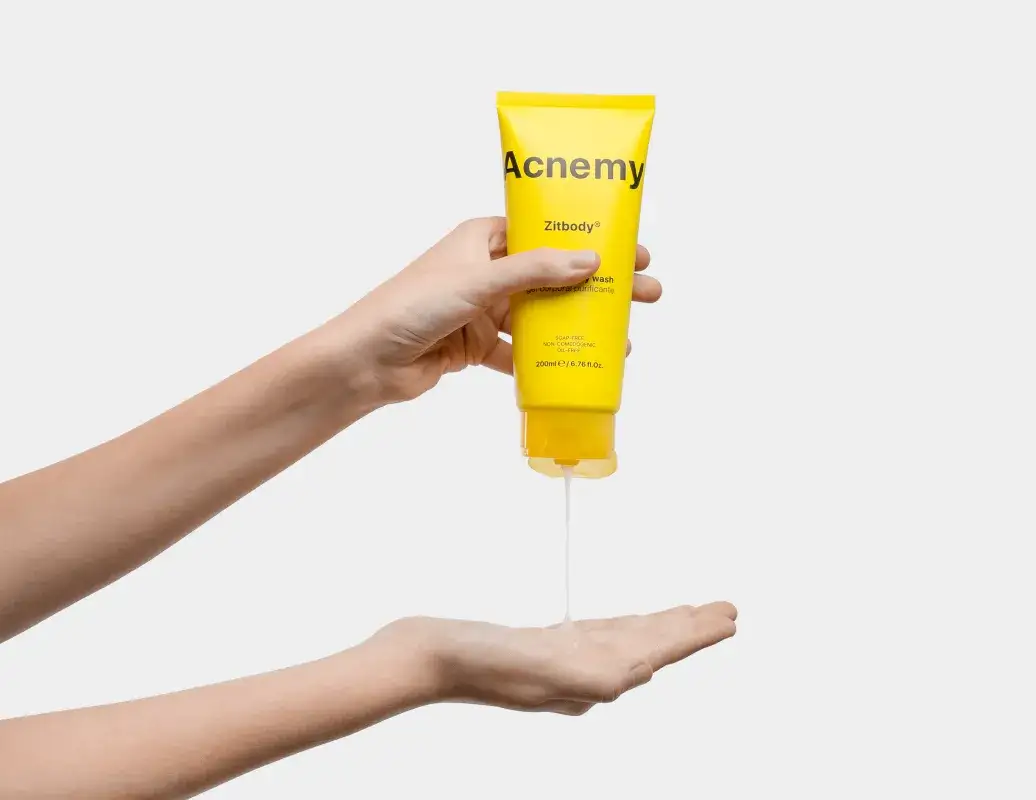 Produkty do mycia plec&oacute;w z kwasem salicylowym