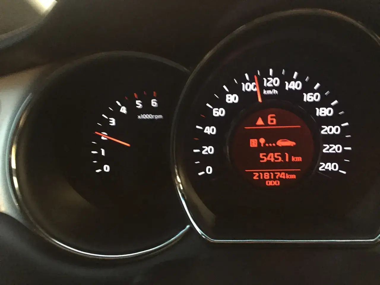kontrolka DPF Kia Cee'd