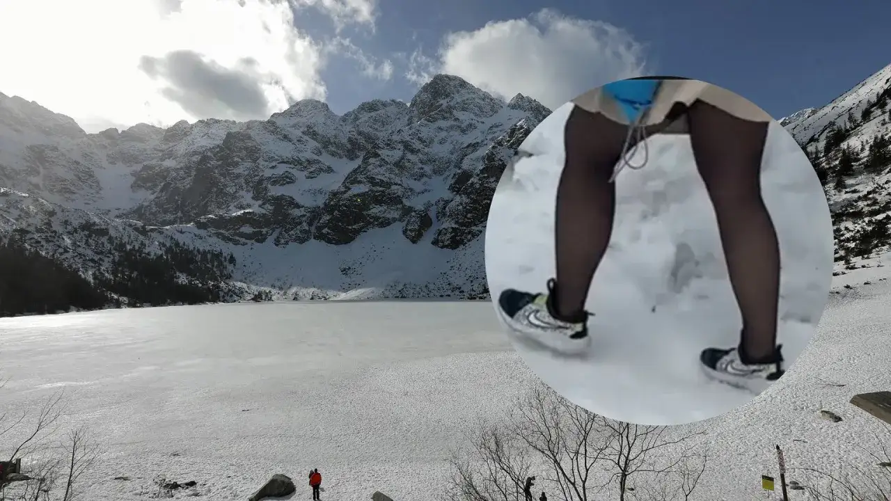 Sprzęt na zimową wędr&oacute;wkę w Tatry: raczki, kije, czoł&oacute;wka
