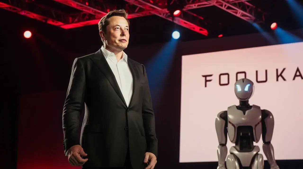 Elon Musk prezentuje robota, który może być odpowiedzią na pytanie