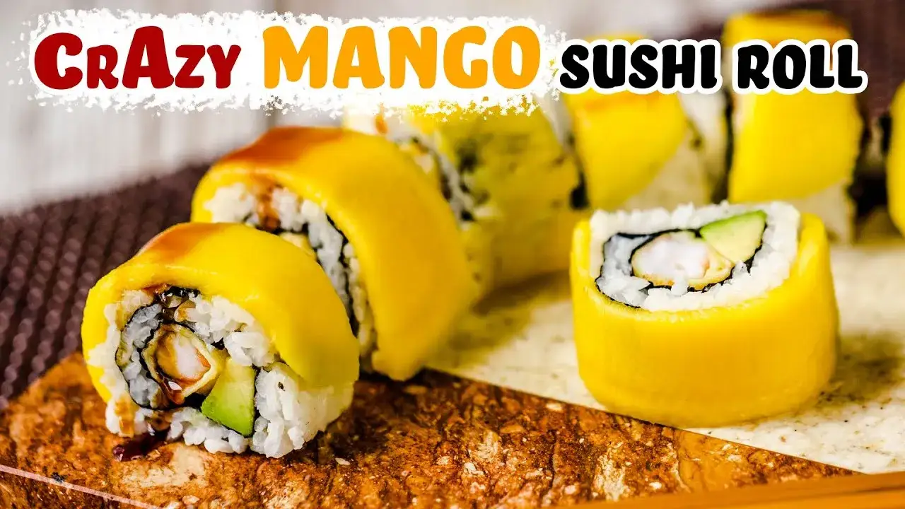 sushi z mango tempura kiszonki