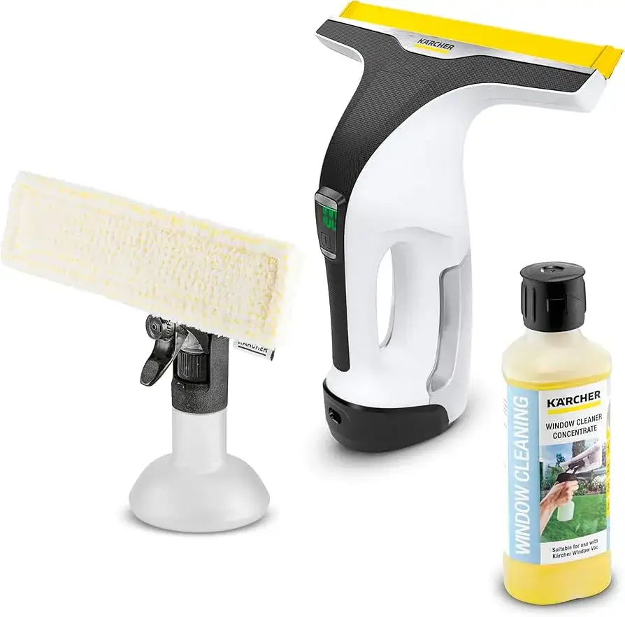 Karcher WV 6 Plus wyświetlacz LCD i wibrujące pady