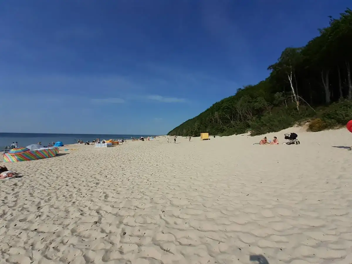 Plaże w okolicach Słupska Rowy Poddąbie Orzechowo