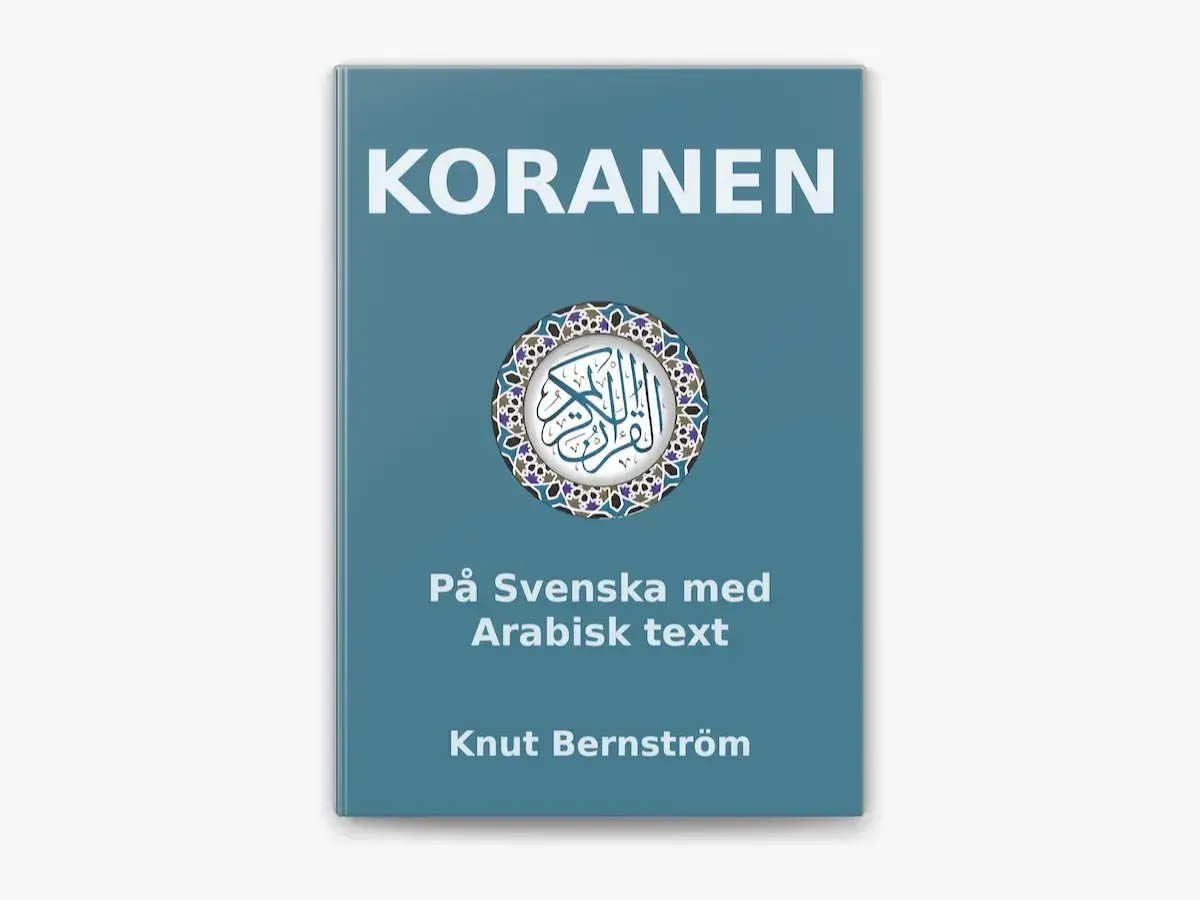 Koranen p&aring; svenska med arabisk text. En vacker utg&aring;va som inneh&aring;ller en quran verse.