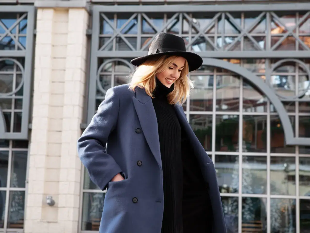 Dunkelblau Schwarz Outfit Ideen