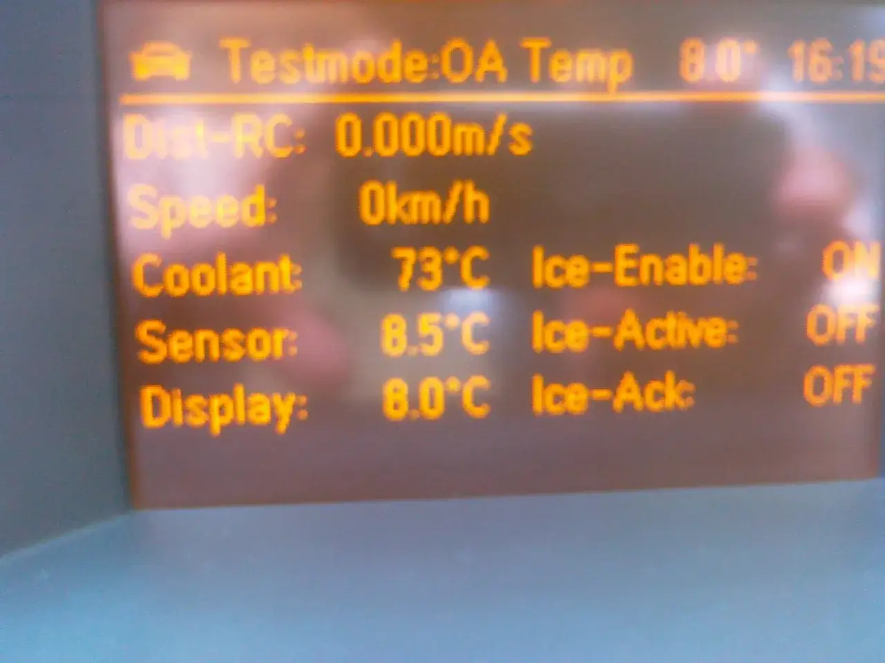 Wskaźnik temperatury Opel Astra H