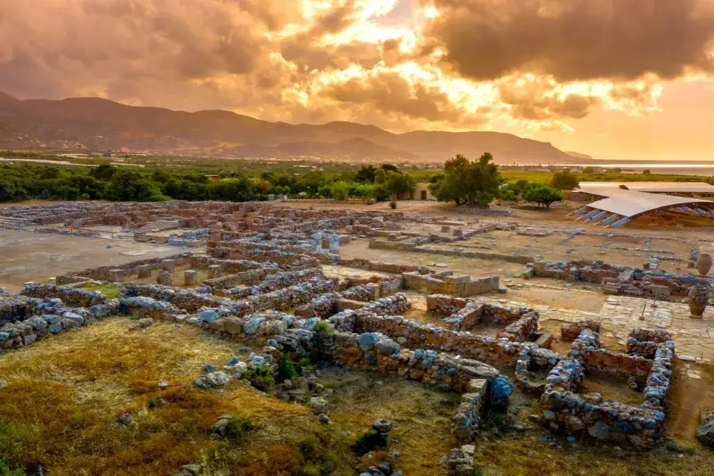 Minoan Palace Malia archeological site