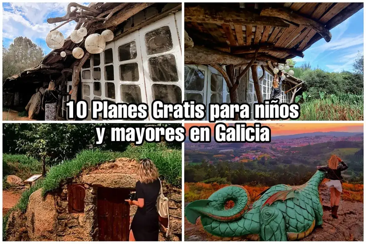 Descubre qué ver en Galicia con niños: casas de cuento, dragones y vistas espectaculares. ¡Planes gratis para toda la familia!
