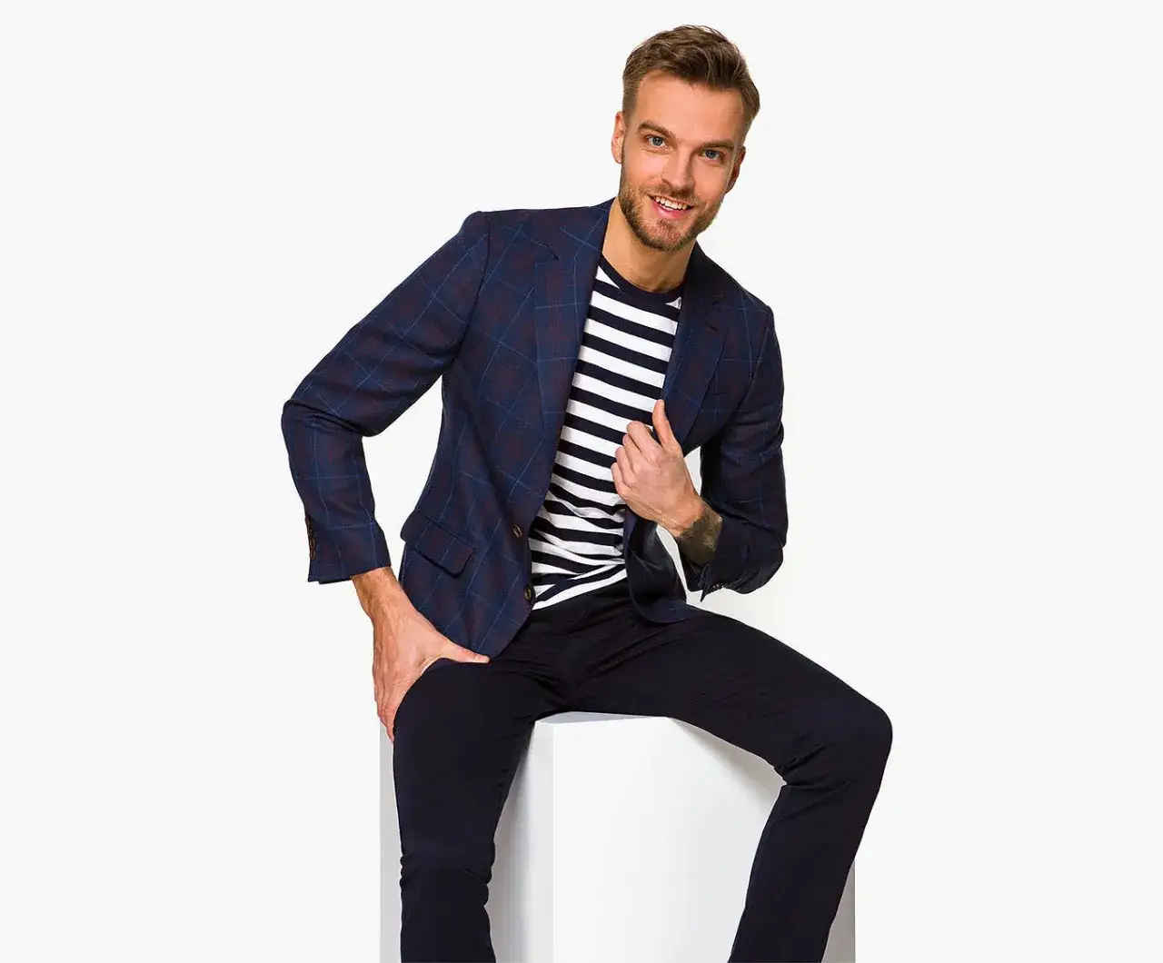 smart casual męskie stylizacje osiemnastka